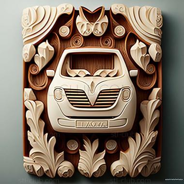 3D модель Dacia Lodgy (STL)